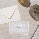 Klappkarte – Dankeschön DIN A6