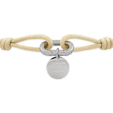 COPENHAGEN STUDIOS Armband - Fabric Link - Cool | Time