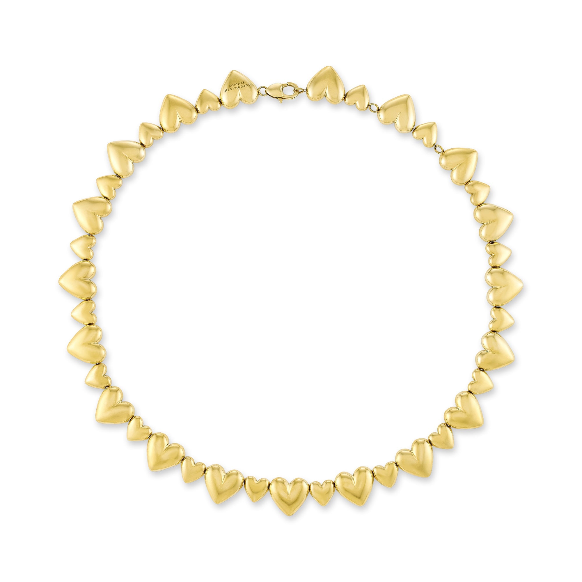 COPENHAGEN STUDIOS Halskette - Puffy Hearts - Cool | Time