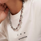 COPENHAGEN STUDIOS Halskette - Puffy Hearts - Cool | Time