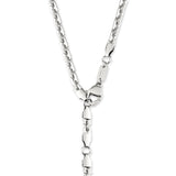 Die COPENHAGEN STUDIOS Halskette - Edgy Necklace von Copenhagen Studios besticht durch ihre urbane Ästhetik mit einem einzigartigen geometrischen Gliederdesign und einem markanten, herabfallenden Mittelteil.