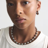 COPENHAGEN STUDIOS Halskette - Steel Beads