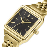 Die COPENHAGEN STUDIOS Armbanduhr - Vintage Watch von Copenhagen Studios hat ein schwarzes Zifferblatt, goldene Indexe und das Markenlogo - ein zeitloses Vintage-Accessoire für jeden Anlass.