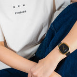 Copenhagen Studios Armbanduhr - Curved Leather