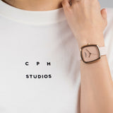 COPENHAGEN STUDIOS Armbanduhr - Curved Leather