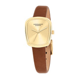 COPENHAGEN STUDIOS Armbanduhr - Mini Curved Leather Watch