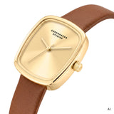 COPENHAGEN STUDIOS Armbanduhr - Mini Curved Leather Watch