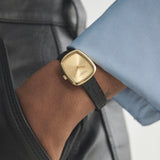 COPENHAGEN STUDIOS Armbanduhr - Mini Curved Leather Watch