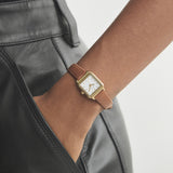COPENHAGEN STUDIOS Armbanduhr - Mini Vintage Square Leather Watch