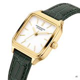 COPENHAGEN STUDIOS Armbanduhr - Mini Vintage Square Leather Watch