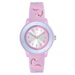 Die Cool Time Kids Armbanduhr - The Cool Pink Dino von Cool Time begeistert mit Dino-Motiv am pinken Armband und silbernem Zifferblatt - die ideale Mädchenuhr für kleine Dino-Fans.