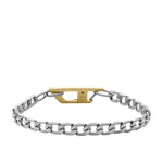 Diesel Armband – The Basic Piece with Golden Detail - Cool | Time
