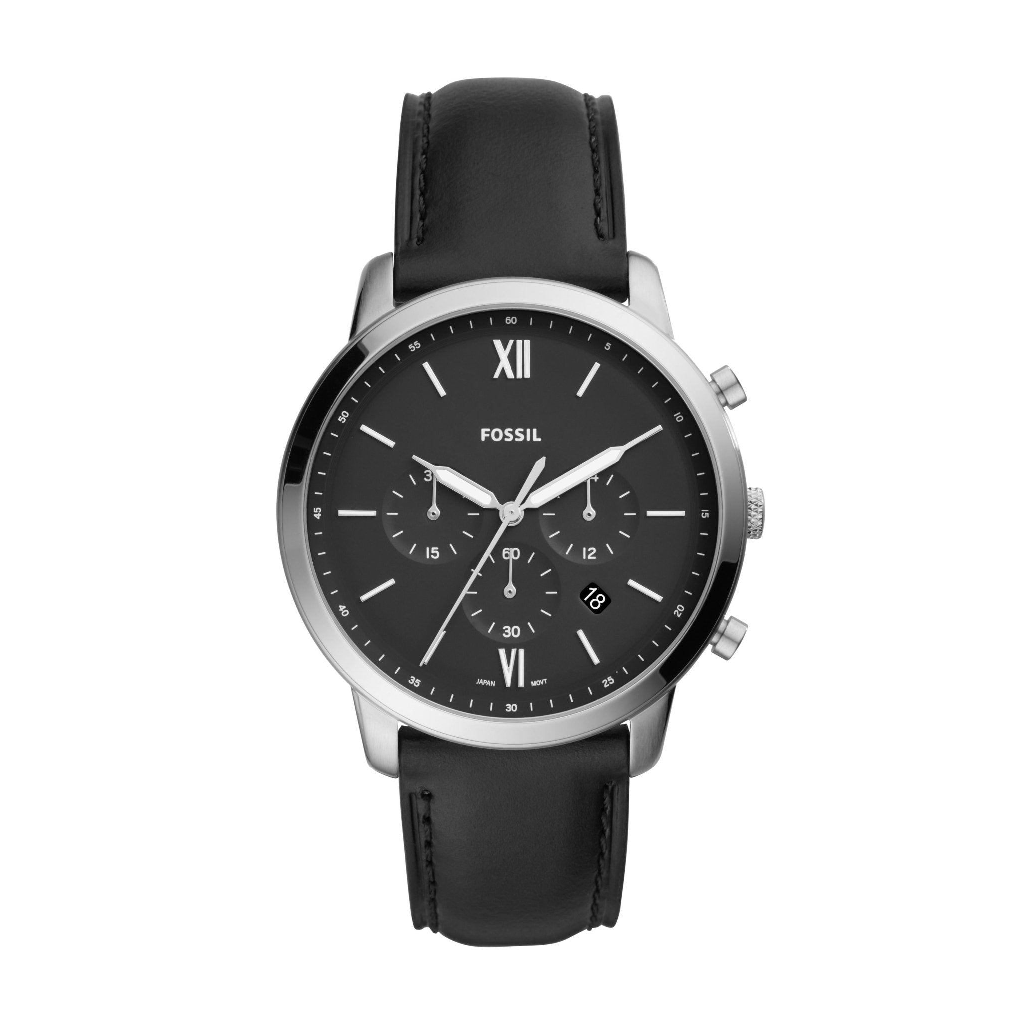 Fossil Armbanduhr – Neutra Chronograph Leather - Cool | Time