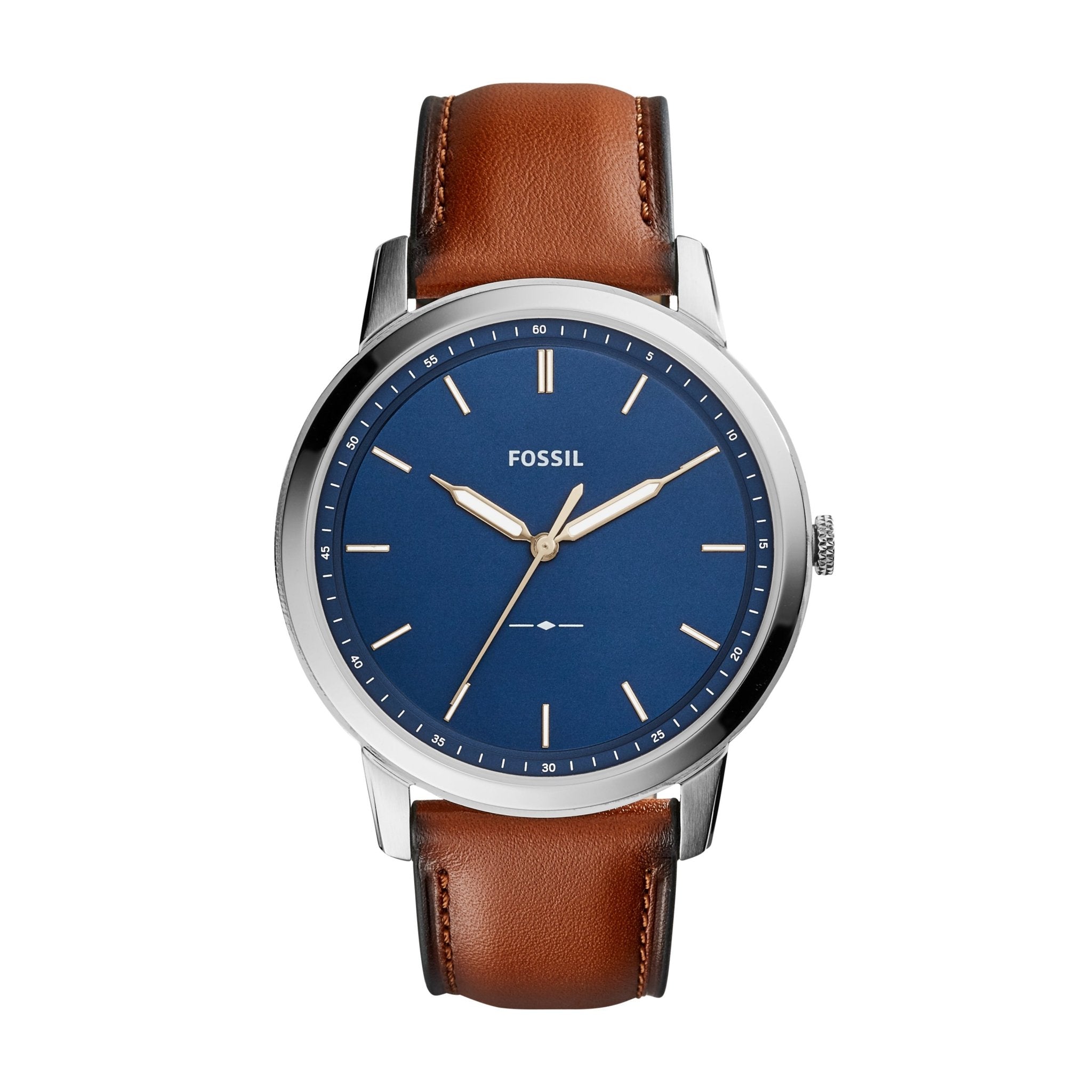 Fossil Armbanduhr – The Minimalist Slim Leather - Cool | Time