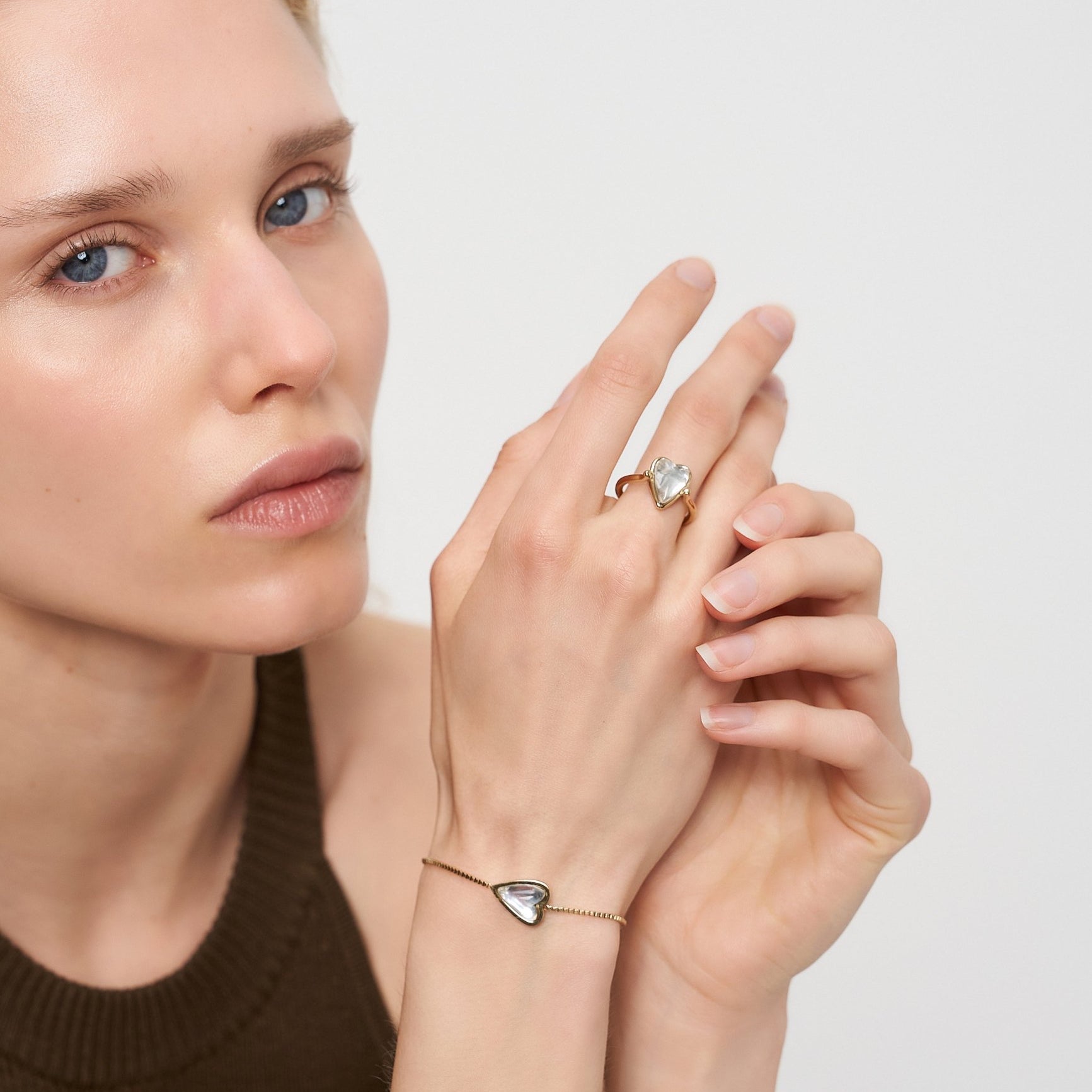 LIEBESKIND BERLIN Armband - Glass Heart - Cool | Time