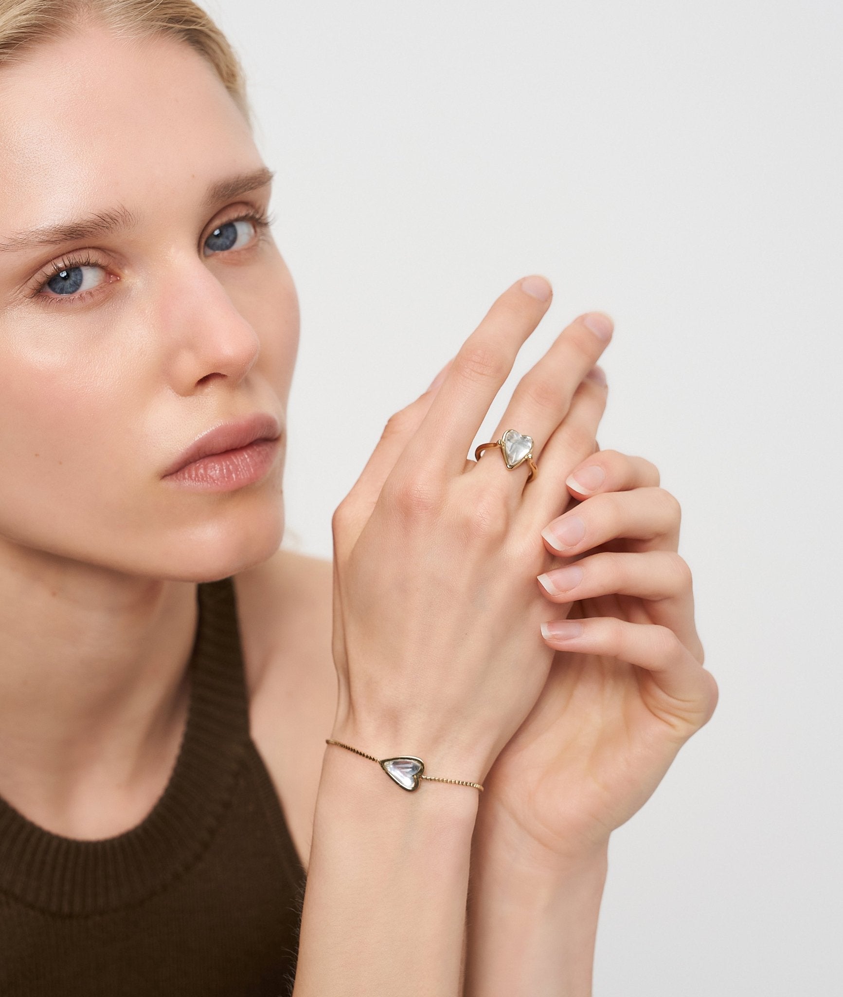 LIEBESKIND BERLIN Armband - Glass Heart - Cool | Time