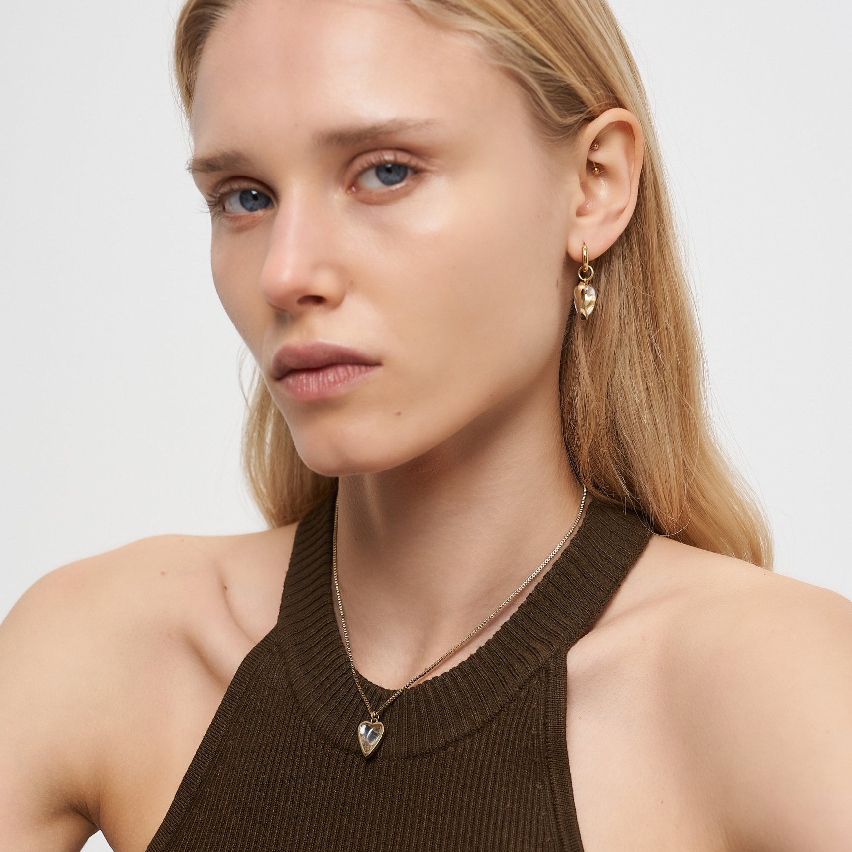 LIEBESKIND BERLIN Halskette - Glass Heart - Cool | Time