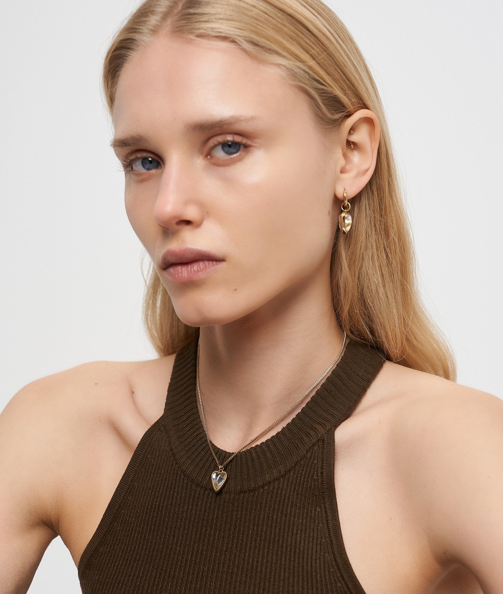 LIEBESKIND BERLIN Halskette - Glass Heart - Cool | Time