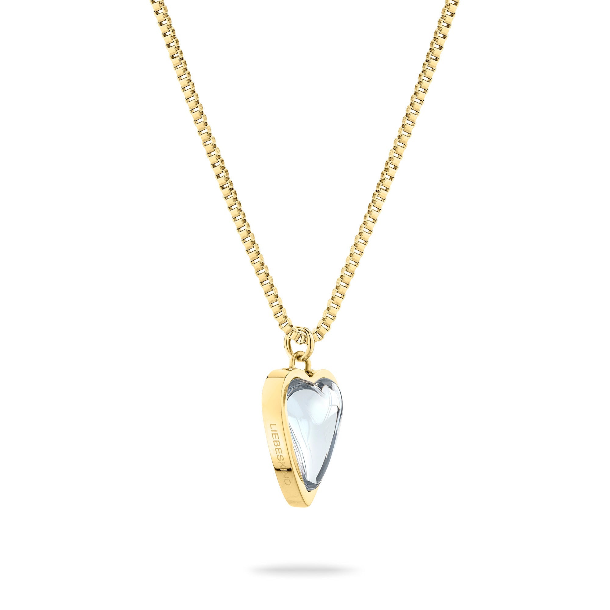 LIEBESKIND BERLIN Halskette - Glass Heart - Cool | Time