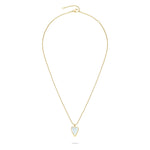 LIEBESKIND BERLIN Halskette - Glass Heart - Cool | Time