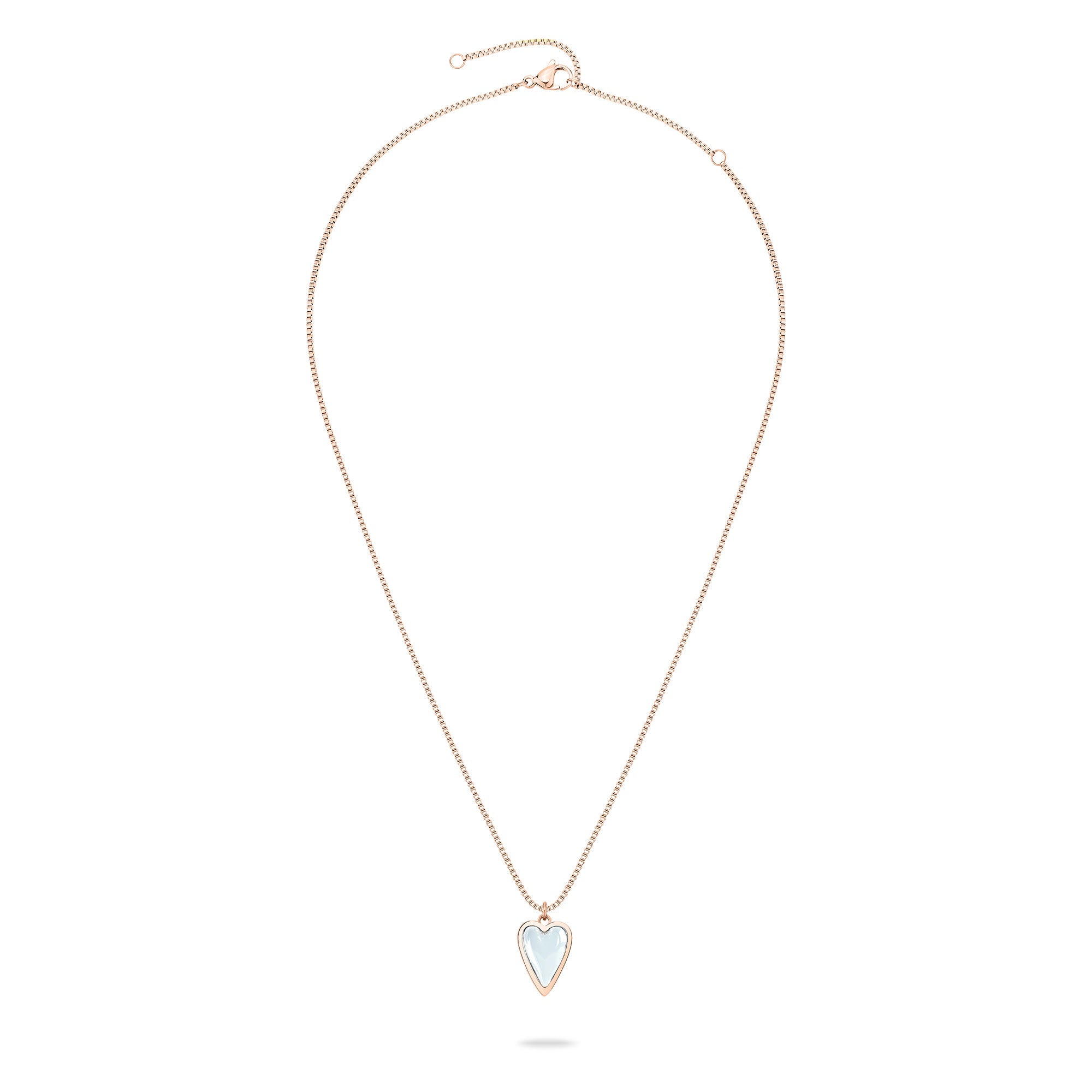 LIEBESKIND BERLIN Halskette - Glass Heart - Cool | Time