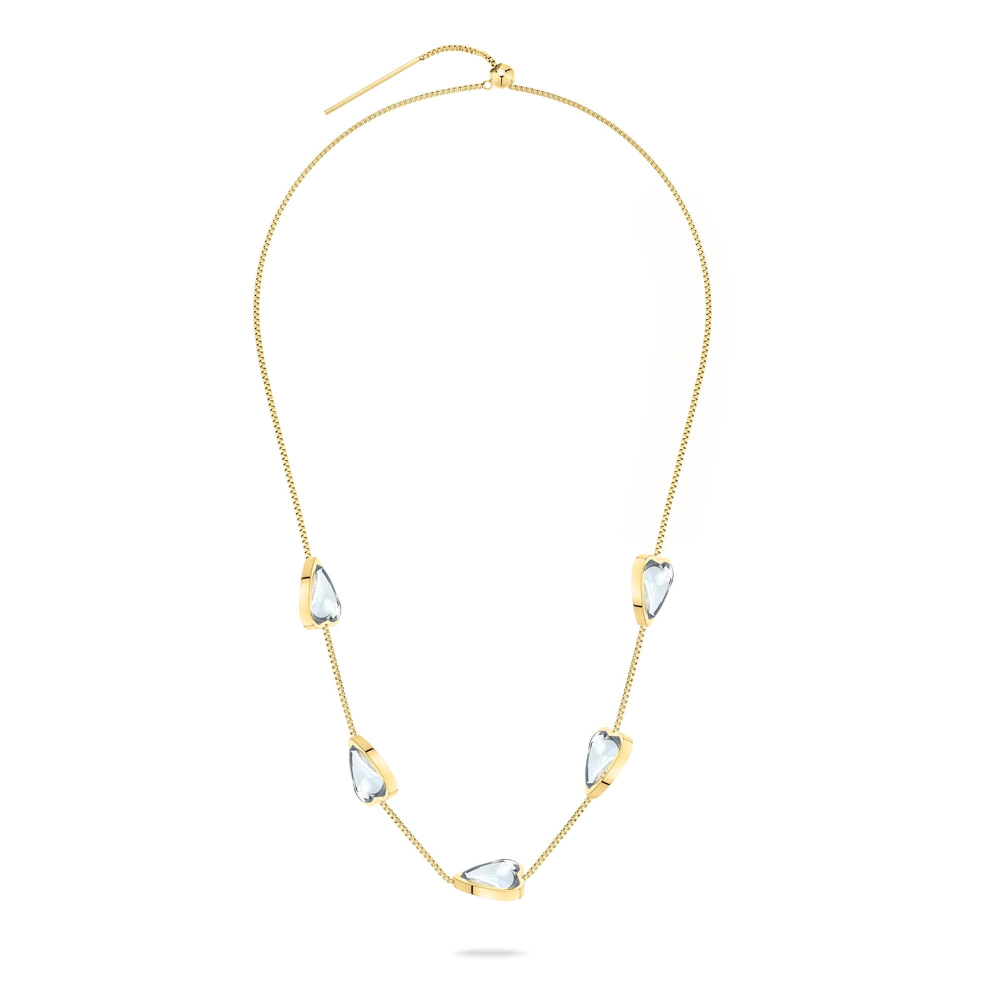 LIEBESKIND BERLIN Halskette - Glass Heart - Cool | Time