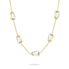 LIEBESKIND BERLIN Halskette - Glass Heart - Cool | Time
