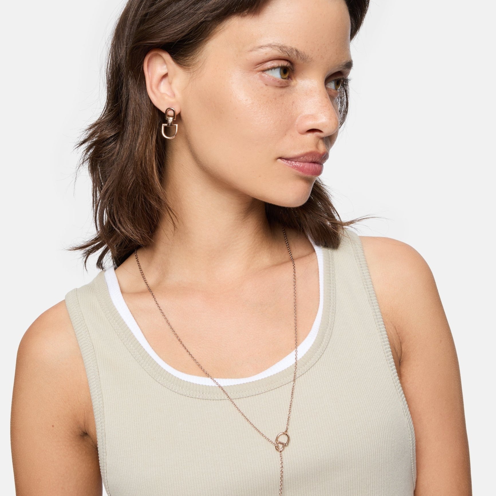 LIEBESKIND BERLIN Halskette – The D - Link T - Bar - Cool | Time
