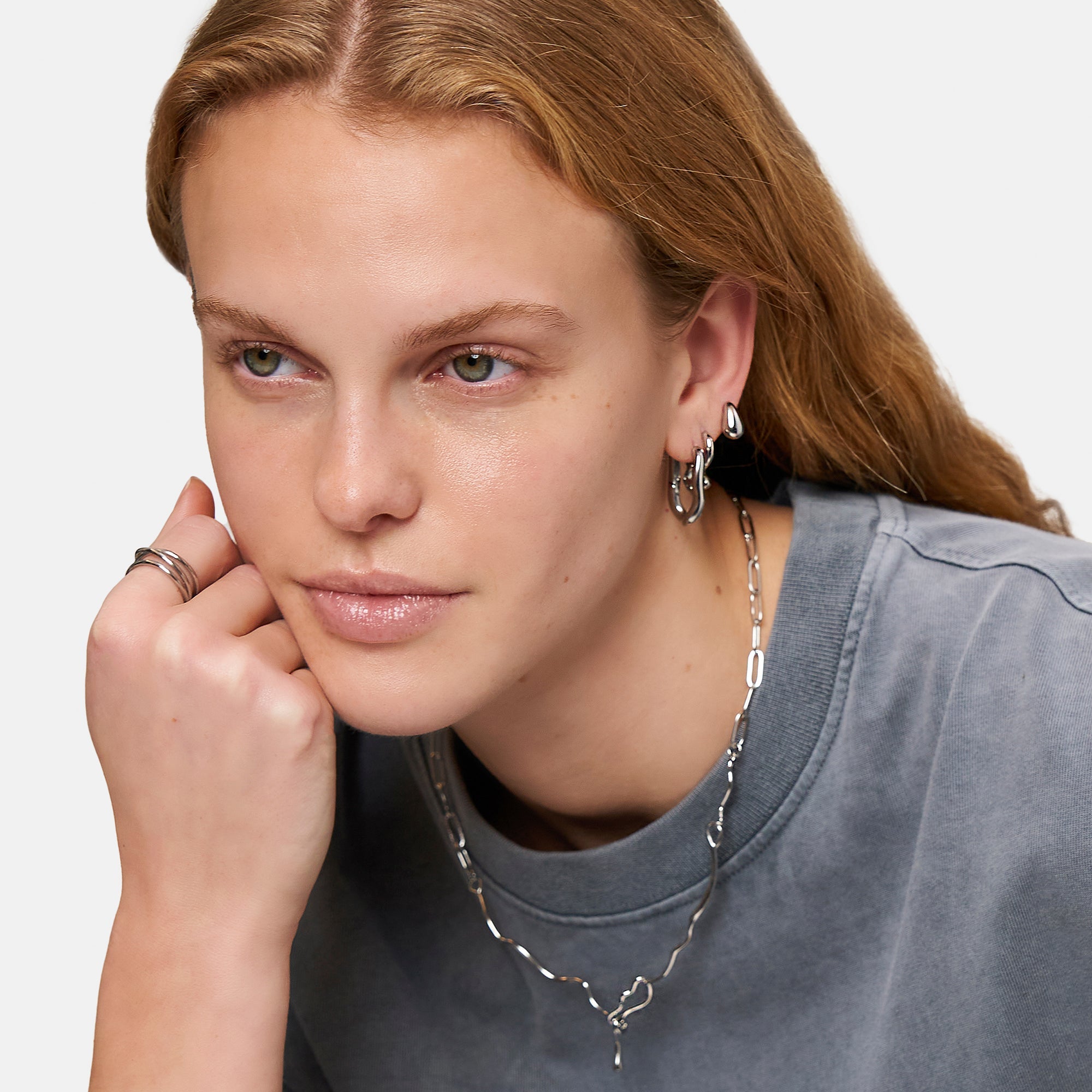 LIEBESKIND BERLIN Ring – The Melting Organic – Größe 54 - Cool | Time