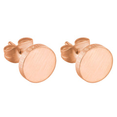 Liebeskind Berlin Ohrstecker in Kreisform, in der Farbe roségold; Produktbild