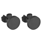 Liebeskind Berlin Ohrstecker in Kreisform, in der Farbe schwarz; Produktbild