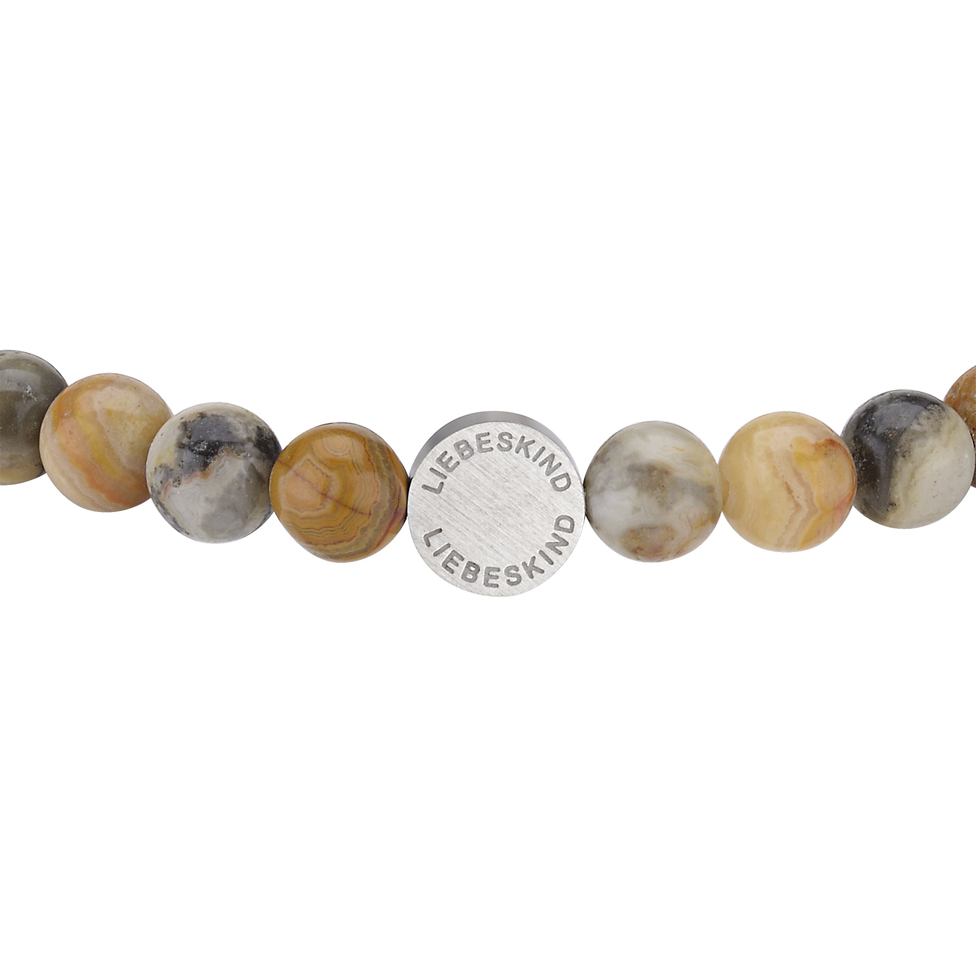 Liebeskind Berlin Armband bestehend aus Sky-Eye-Jaspis Beads; Zusatzbild