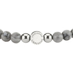 Liebeskind Berlin Armband bestehend aus einer Kombination von Jaspis und blue Vein Halbedelsteinbeads; Nahaufnahme