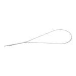 Ein Drahtschlaufenwerkzeug mit langem Griff und rundem Ende - ideal für Keramik oder Bildhauerei - gefertigt mit der gleichen Präzision wie die Halskette von Liebeskind Berlin - The Everyday Combination.