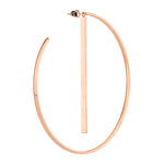 Liebeskind Berlin Creole mit abnehmbarem Stab, in der Farbe roségold; Produktbild