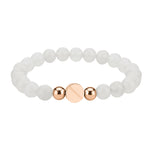 Liebeskind Berlin Armband bestehend aus weißen Quarzbeads; Produktbild