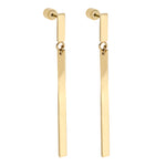 Liebeskind Berlin Ohrhänger Twisted; länglich, gedrehte Form in der Farbe Gold Produktbild