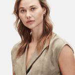 Liebeskind Berlin Creole - Chunky Chain in der Farbe Roségold -  Tragebild