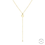 Liebeskind Berlin Halskette - Gold Collection; längenverstellbare Y-Flachanker Gliederkette in der Farbe gold - Produktbild 