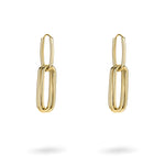 Liebeskind Berlin Ohrhänger mit goldenen, abnehmbaren Links; Produktbild