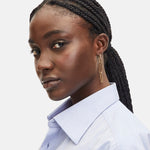 Liebeskind Berlin Ohrhänger mit goldenen, abnehmbaren Links; Tragebild