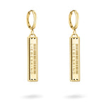 Liebeskind Berlin Ohrhänger mit Secure Tag Anhänger, in der Farbe gold; Produktbild