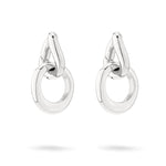 Die LIEBESKIND BERLIN Creole - The Organic Creole sind polierte Silberohrringe von Liebeskind Berlin, die sich durch ein modernes, ineinandergreifendes Design auszeichnen.