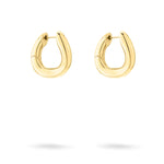 Die LIEBESKIND BERLIN Creole - Die Creole aus Edelstahl von Liebeskind Berlin ist ein vielseitiges Schmuckstück für jede Gelegenheit. Die Creole aus Edelstahl wird auf einem weißen Hintergrund präsentiert.