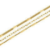 Die LIEBESKIND BERLIN Fußkette - Sparkling With Layers von Liebeskind Berlin ist ein elegantes goldenes Fußkettchen, das jedem Look einen raffinierten Touch verleiht.