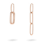 Der LIEBESKIND BERLIN Ohrhänger - Special Link von Liebeskind Berlin besteht aus roségoldenen, länglichen, ovalen Gliedern, die vertikal ineinander greifen - eine moderne Ergänzung für jede Schmucksammlung.