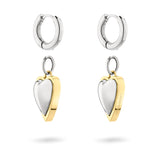 LIEBESKIND BERLIN Damen Creole - Metal Heart