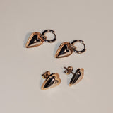 LIEBESKIND BERLIN Damen Creole - Metal Heart