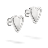 LIEBESKIND BERLIN Damen Ohrstecker - Metal Heart