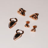 LIEBESKIND BERLIN Damen Ohrstecker - Metal Heart